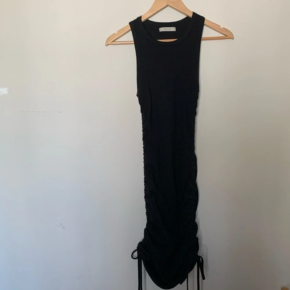 Active USA Black Tank top Dress Size Medium - Picture 2 of 7